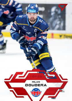 Milan Doudera Ceske Budejovice Tipsport ELH 2023/24 SportZoo 1. serie Goal Light /60 #218