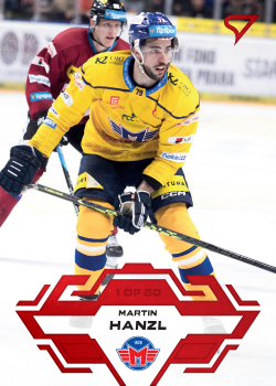 Martin Hanzl Ceske Budejovice Tipsport ELH 2023/24 SportZoo 1. serie Goal Light /60 #226