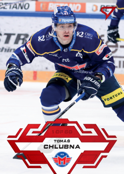 Tomas Chlubna Ceske Budejovice Tipsport ELH 2023/24 SportZoo 1. serie Goal Light /60 #228