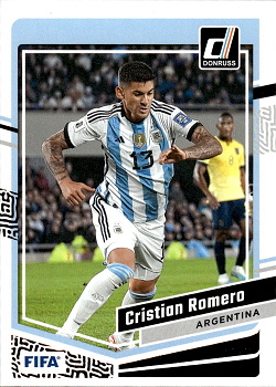 Cristian Romero Argentina Panini Donruss Soccer 2023/24 #3