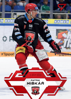Patrik Miskar Hradec Kralove Tipsport ELH 2023/24 SportZoo 1. serie Goal Light /60 #31