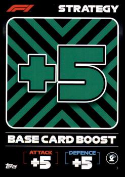 Base Card Boost Topps F1 Turbo Attax 2022 Strategy cards #3