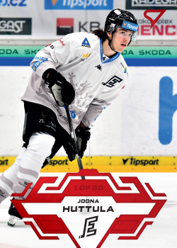 Joona Huttula Karlovy Vary Tipsport ELH 2023/24 SportZoo 1. serie Goal Light /60 #148