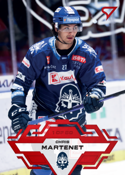 Chris Martenet Kladno Tipsport ELH 2023/24 SportZoo 1. serie Goal Light /60 #239
