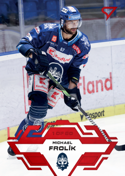 Michael Frolik Kladno Tipsport ELH 2023/24 SportZoo 1. serie Goal Light /60 #244