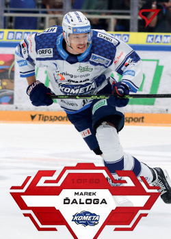 Marek Daloga Kometa Brno Tipsport ELH 2023/24 SportZoo 1. serie Goal Light /60 #111