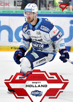 Rhett Holland Kometa Brno Tipsport ELH 2023/24 SportZoo 1. serie Goal Light /60 #113