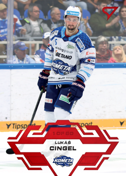 Lukas Cingel Kometa Brno Tipsport ELH 2023/24 SportZoo 1. serie Goal Light /60 #117