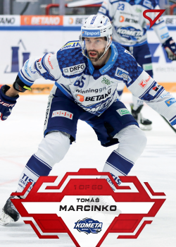 Tomas Marcinko Kometa Brno Tipsport ELH 2023/24 SportZoo 1. serie Goal Light /60 #122