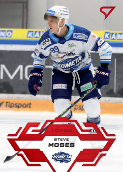 Steve Moses Kometa Brno Tipsport ELH 2023/24 SportZoo 1. serie Goal Light /60 #123