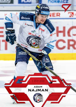 Adam Najman Liberec Tipsport ELH 2023/24 SportZoo 1. serie Goal Light /60 #105