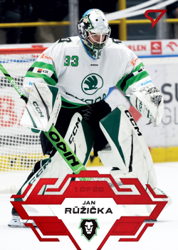 Jan Ruzicka Mlada Boleslav Tipsport ELH 2023/24 SportZoo 1. serie Goal Light /60 #164