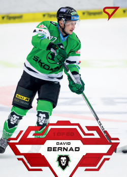David Bernad Mlada Boleslav Tipsport ELH 2023/24 SportZoo 1. serie Goal Light /60 #165