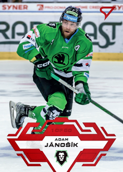 Adam Janosik Mlada Boleslav Tipsport ELH 2023/24 SportZoo 1. serie Goal Light /60 #166