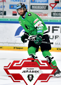 Radek Jerabek Mlada Boleslav Tipsport ELH 2023/24 SportZoo 1. serie Goal Light /60 #167