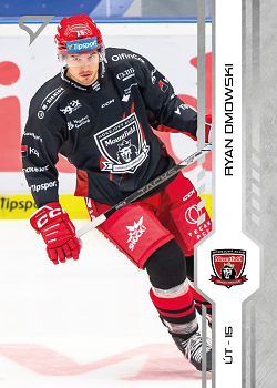 Ryan Dmowski Hradec Kralove Tipsport ELH 2024/25 SportZoo 1. serie #137