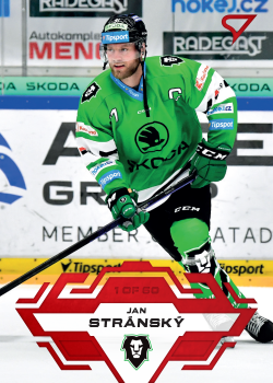 Jan Stransky Mlada Boleslav Tipsport ELH 2023/24 SportZoo 1. serie Goal Light /60 #179