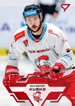 Silvester Kusko Olomouc Tipsport ELH 2023/24 SportZoo 1. serie Goal Light /60 #140