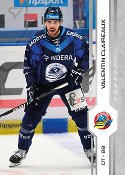 Valentin Claireaux Vitkovice Tipsport ELH 2024/25 SportZoo 1. serie #158
