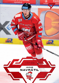 Jakub Navratil Olomouc Tipsport ELH 2023/24 SportZoo 1. serie Goal Light /60 #143