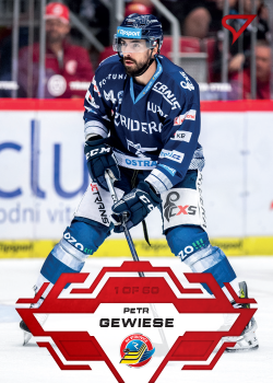 Petr Gewiese Vitkovice Tipsport ELH 2023/24 SportZoo 1. serie Goal Light /60 #57