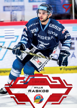 Willie Raskob Vitkovice Tipsport ELH 2023/24 SportZoo 1. serie Goal Light /60 #61