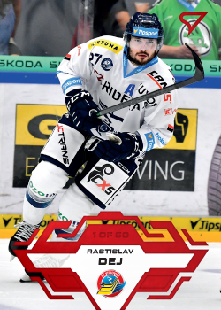 Rastislav Dej Vitkovice Tipsport ELH 2023/24 SportZoo 1. serie Goal Light /60 #65