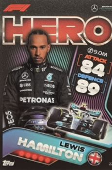 Lewis Hamilton Mercedes-AMG Topps F1 Turbo Attax 2022 F1 Teams #22