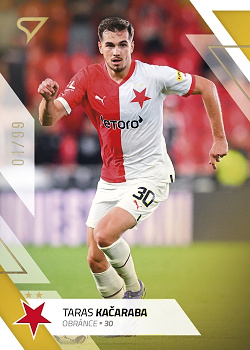 Taras Kacaraba Slavia Praha SportZoo FORTUNA:LIGA 2022/23 2. serie Gold /99 #211