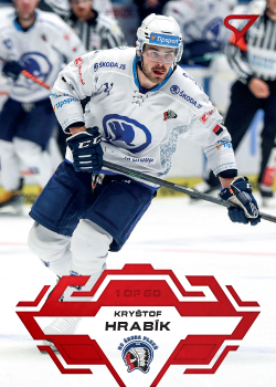 Krystof Hrabik Plzen Tipsport ELH 2023/24 SportZoo 1. serie Goal Light /60 #208