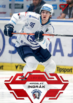 Miroslav Indrak Plzen Tipsport ELH 2023/24 SportZoo 1. serie Goal Light /60 #209