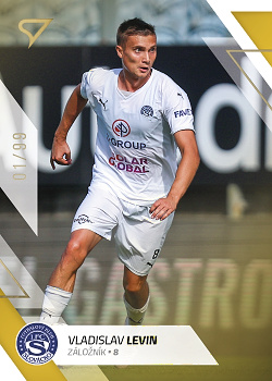 Vladislav Levin Slovacko SportZoo FORTUNA:LIGA 2022/23 2. serie Gold /99 #246