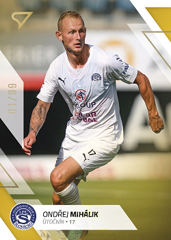 Ondrej Mihalik Slovacko SportZoo FORTUNA:LIGA 2022/23 2. serie Gold /99 #247