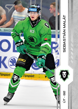 Sebastian Malat Mlada Boleslav Tipsport ELH 2024/25 SportZoo 1. serie #231