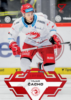 Viliam Cacho Trinec Tipsport ELH 2023/24 SportZoo 1. serie Goal Light /60 #8
