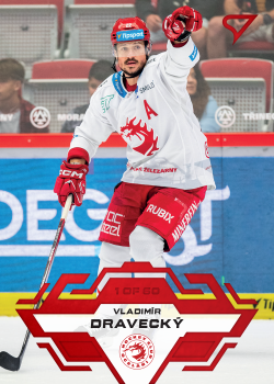 Vladimir Dravecky Trinec Tipsport ELH 2023/24 SportZoo 1. serie Goal Light /60 #10