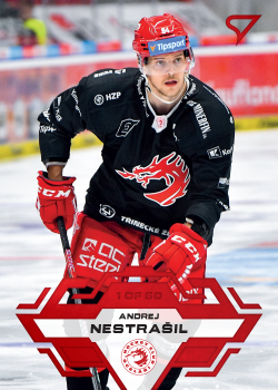 Andrej Nestrasil Trinec Tipsport ELH 2023/24 SportZoo 1. serie Goal Light /60 #13