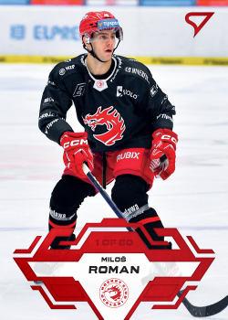 Milos Roman Trinec Tipsport ELH 2023/24 SportZoo 1. serie Goal Light /60 #15