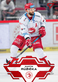 Martin Ruzicka Trinec Tipsport ELH 2023/24 SportZoo 1. serie Goal Light /60 #16