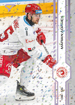 Marian Adamek Trinec Tipsport ELH 2024/25 SportZoo 1. serie Puck Marks #003