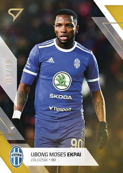 Ubong Moses Ekpai Mlada Boleslav SportZoo FORTUNA:LIGA 2022/23 2. serie Gold /99 #277