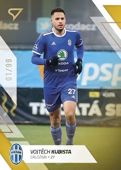 Vojtech Kubista Mlada Boleslav SportZoo FORTUNA:LIGA 2022/23 2. serie Gold /99 #279