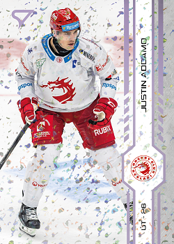 Justin Addamo Trinec Tipsport ELH 2024/25 SportZoo 1. serie Puck Marks #009