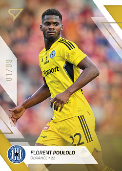Florent Poulolo Sigma Olomouc SportZoo FORTUNA:LIGA 2022/23 2. serie Gold /99 #285