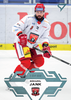 Bohumil Jank Hradec Kralove Tipsport ELH 2023/24 SportZoo 1. serie Ice Reflection /95 #23
