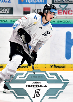 Joona Huttula Karlovy Vary Tipsport ELH 2023/24 SportZoo 1. serie Ice Reflection /95 #148