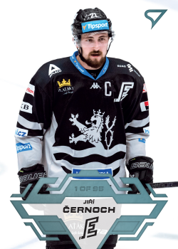 Jiri Cernoch Karlovy Vary Tipsport ELH 2023/24 SportZoo 1. serie Ice Reflection /95 #154