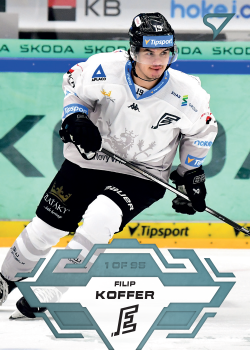 Filip Koffer Karlovy Vary Tipsport ELH 2023/24 SportZoo 1. serie Ice Reflection /95 #159