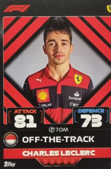 Charles Leclerc Ferrari Topps F1 Turbo Attax 2022 F1 Teams #36