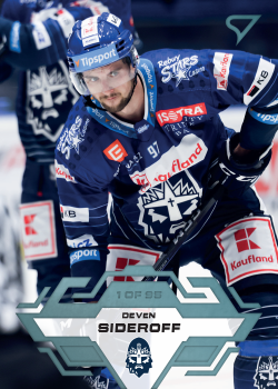 Deven Sideroff Kladno Tipsport ELH 2023/24 SportZoo 1. serie Ice Reflection /95 #251